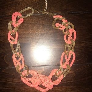Orange and Gold Necklace